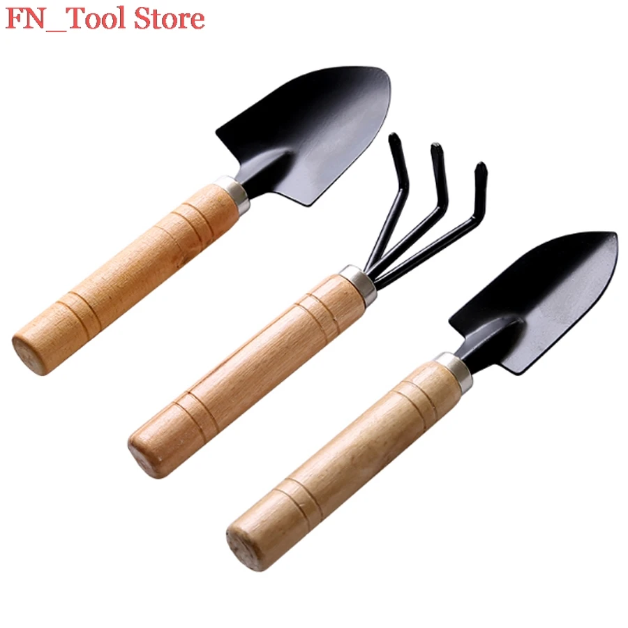 3 шт./партия. Мини-наборы садовых инструментов лопата грабли для домашнего