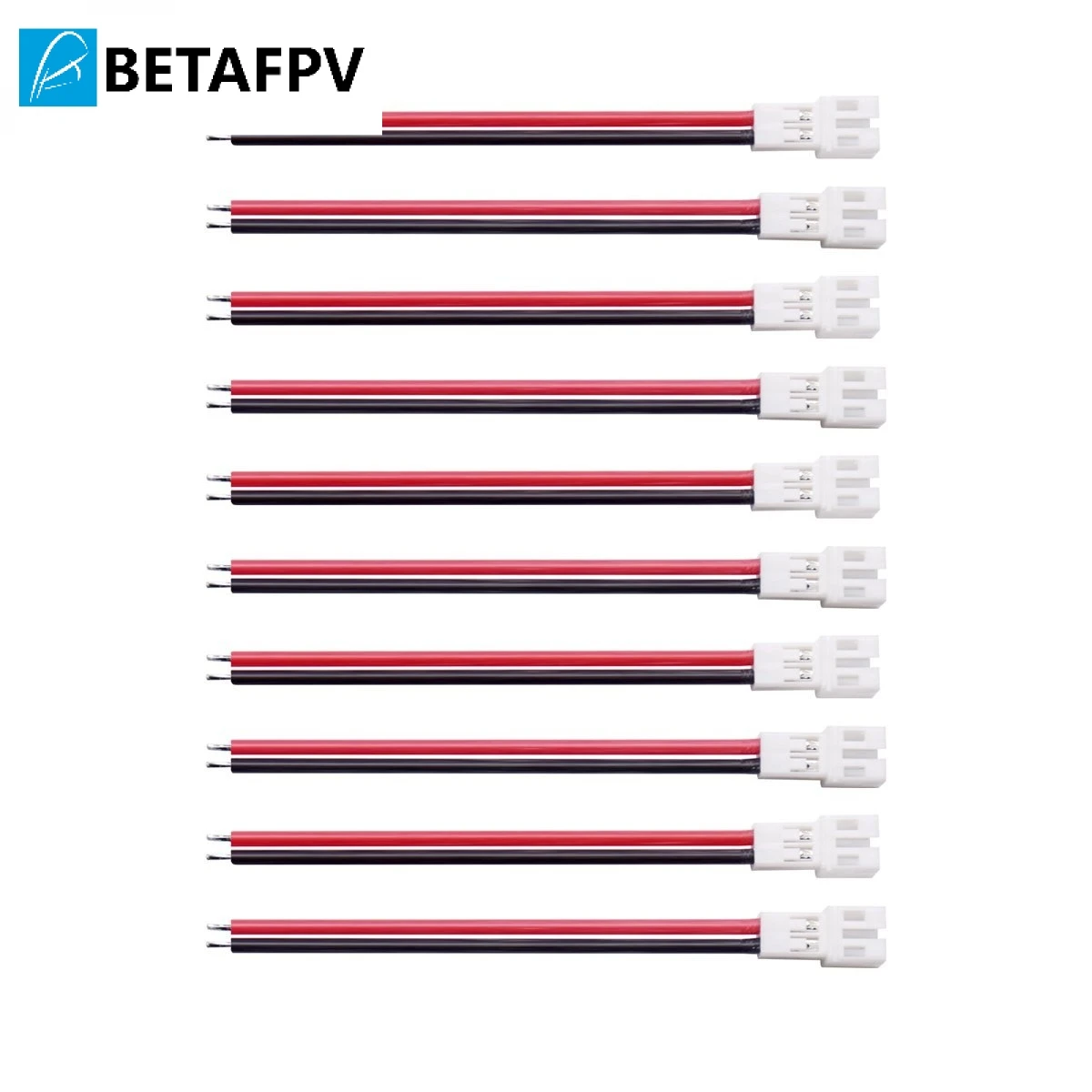 BETAFPV 10 шт. обновленная крошечный вуп JST-PH 2,0 Мощность Whoop Кабель с разъемом-розеткой 55 мм для Blade inductrix