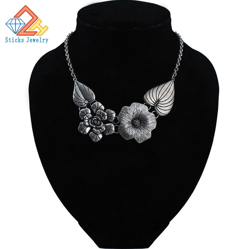 Ожерелье-чокер женское из цинкового сплава крупное массивное | Украшения и