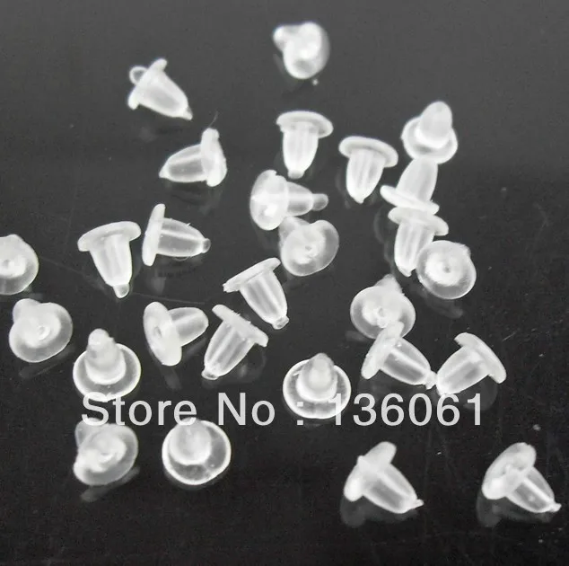 Винтажные резиновые серьги гвоздики для ушей затычки сережек аксессуары