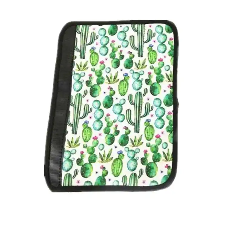 C Shoulder Pad 4pcs 2 шт./партия, неопреновые универсальные автомобильные коврики, Леопардовый принт, ковры для ног, Нескользящие, для купания, украшения в спальню, одеяло, ковры - Цвет: C Shoulder Pad 4pcs