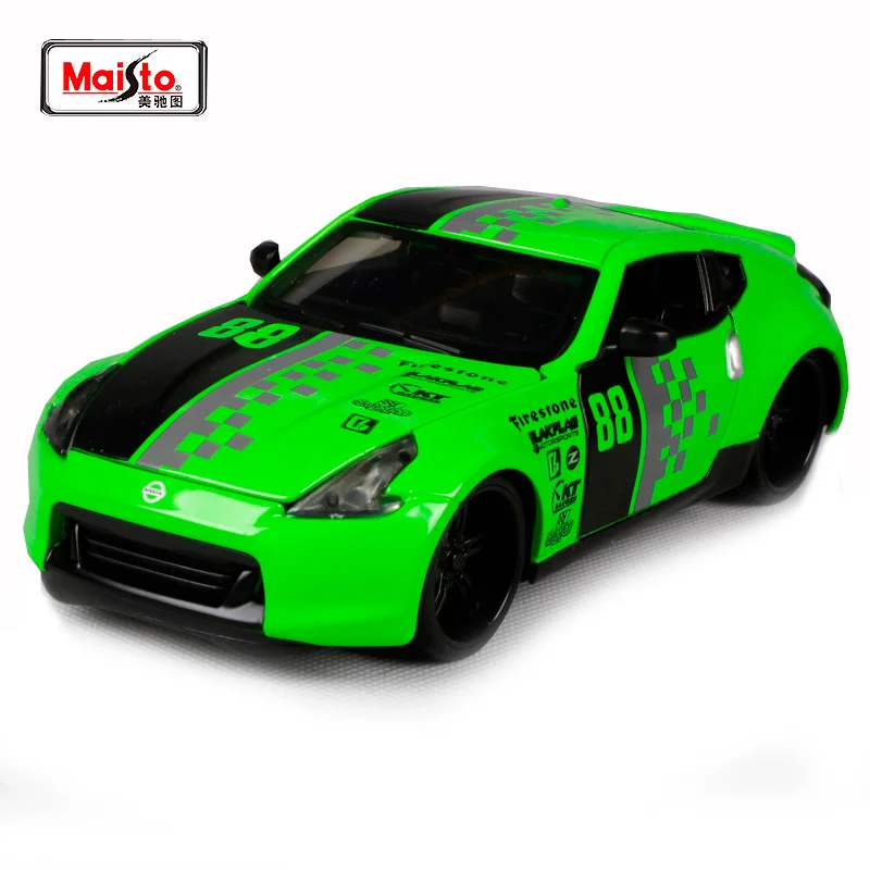 Maisto 1:24 Nissan 370Z GT R литья под давлением Модель игрушечных автомобилей Новый в
