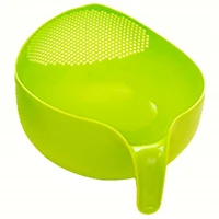 luda durable rice washing filter strainer kitchen tool beans peas sieve basket colanders cleaning gadget filtering with handle