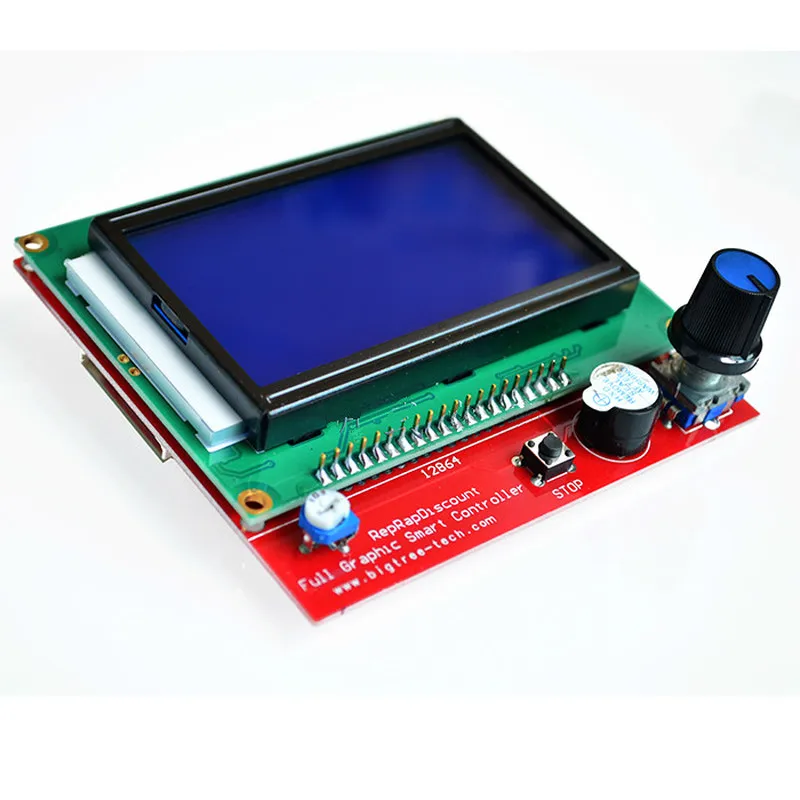 10 шт. 3D принтер смарт controller RAMPS1.4 ЖК-дисплей 12864 панели управления # Hbm0380-a |