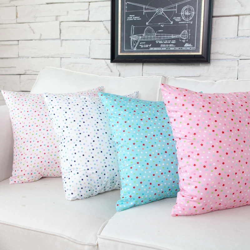 Декоративные подушки Звездный дизайн 100% хлопок наволочка для постельных