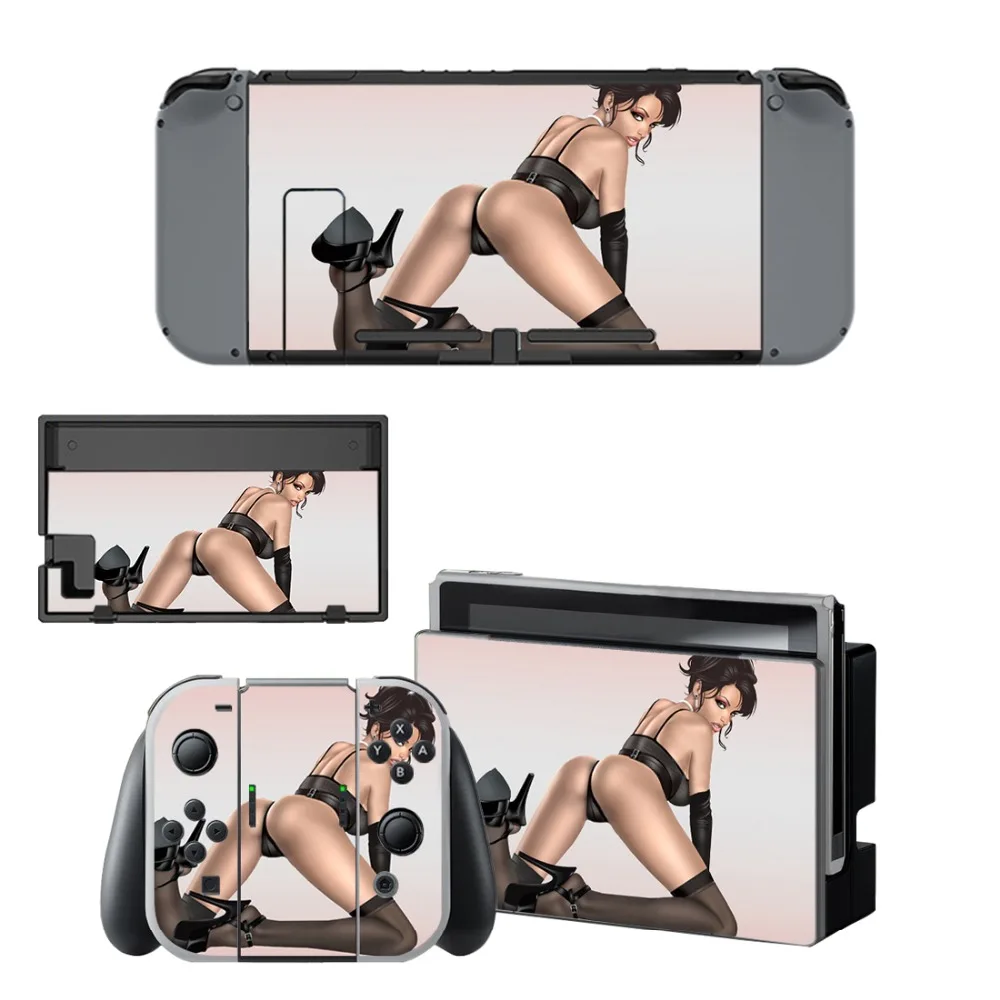 Виниловая наклейка с изображением осьминога путешественника для NintendoSwitch sticker s skins для консоли Nintend Switch NS и контроллеров Joy-Con