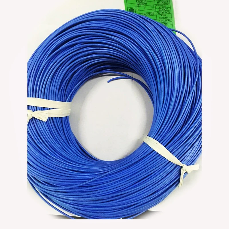 Высоковольтная силиконовая резиновая проволока UL3239 18AWG мягкий силиконовый