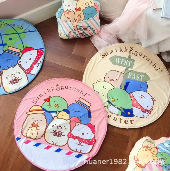 Японская анимация sumikko gurashi doll San X угловой био плюшевый нескользящий напольный