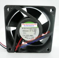 new original kd2406pt1 24v 1 4w 606025mm 6cm inverter cooling fan fonsoning