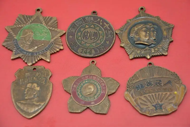 

Rare China's War of Liberation Victory Medal, 6 piece / pack, beautifully designed, handmade,#02,Free shipping