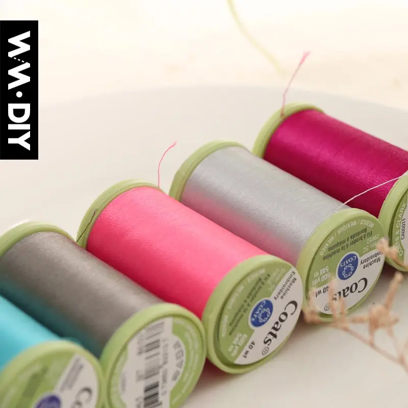 

The Coats Coats the JinKouJi sewing embroidery thread color 10 600 yards/shaft trefoil polyester (straight)
