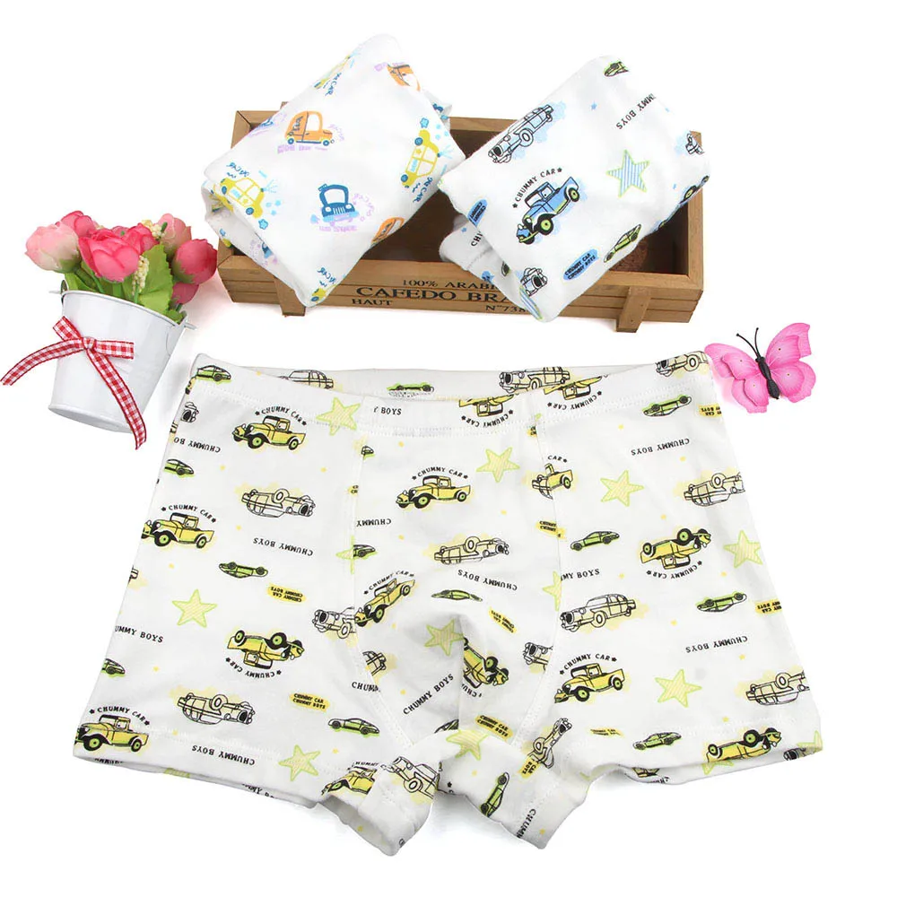 2019 новый комплект одежды из 3 вещей для 95% cottonBoys нижнее белье с рисунком