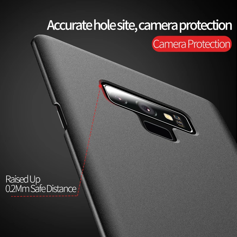 Msvii Phone Case for Samsung Galaxy Note 5/8/9 Back Cover Matte Series Luxury Anti-Scratch |