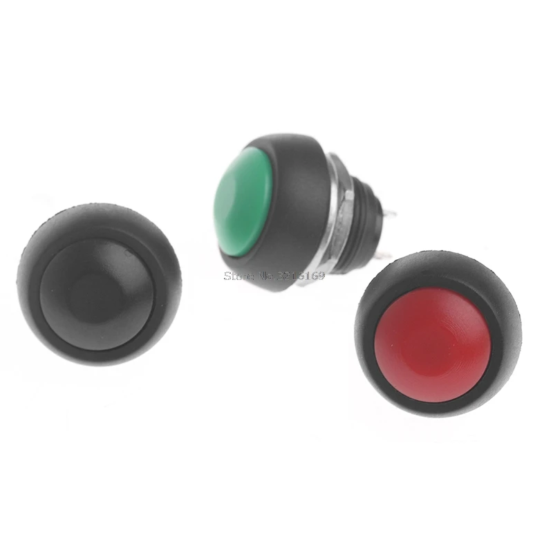 Для автоматического блокировки кнопочного переключателя SPST DC 36 В 2 а 12 мм |