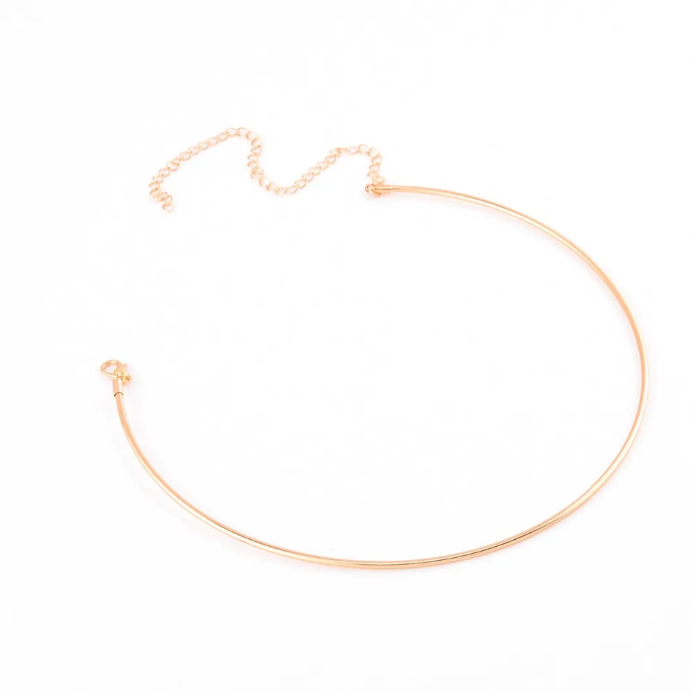 Harajuku Запад Стиль сплав круг Золотое серебряное ожерелье чокер цепочки и ожерелья