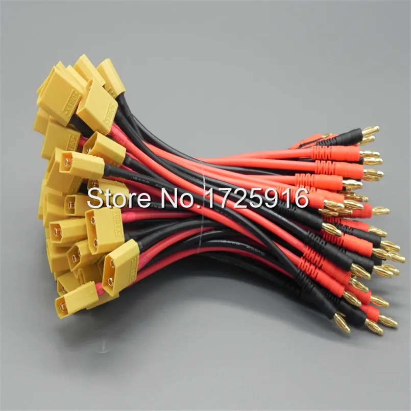 5 шт./партия Штекерный разъем типа банан с кабелем 14AWG 4 0 мм|lot lot|lot pieceslots plugs |