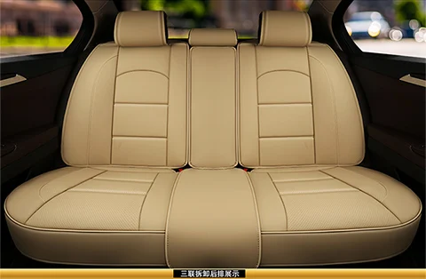 Универсальный из искусственной кожи автомобильные чехлы на сиденья для Honda Accord FIT crv 2002 2007-2011 2005 2007 2008 2010 2011 Автомобильные аксессуары