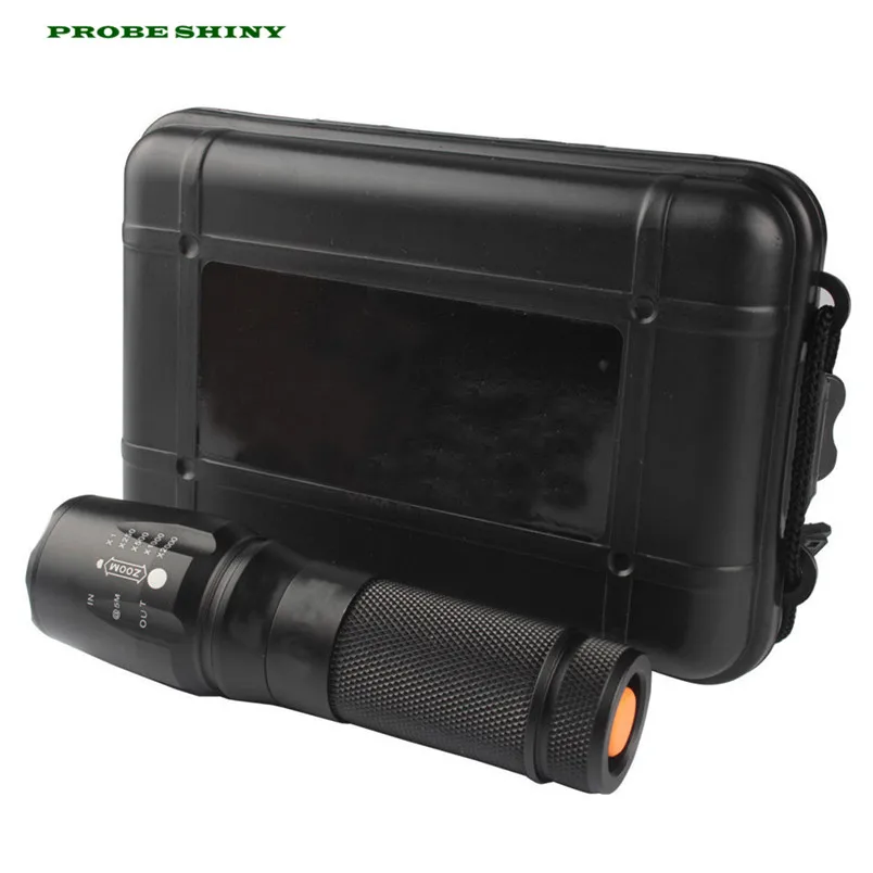 HOT!!! 6000lm Genuine Shadowhawk X800 Tactical Flashlight L2 LED Military Torch kit Free Shipping #NO17 | Лампы и освещение