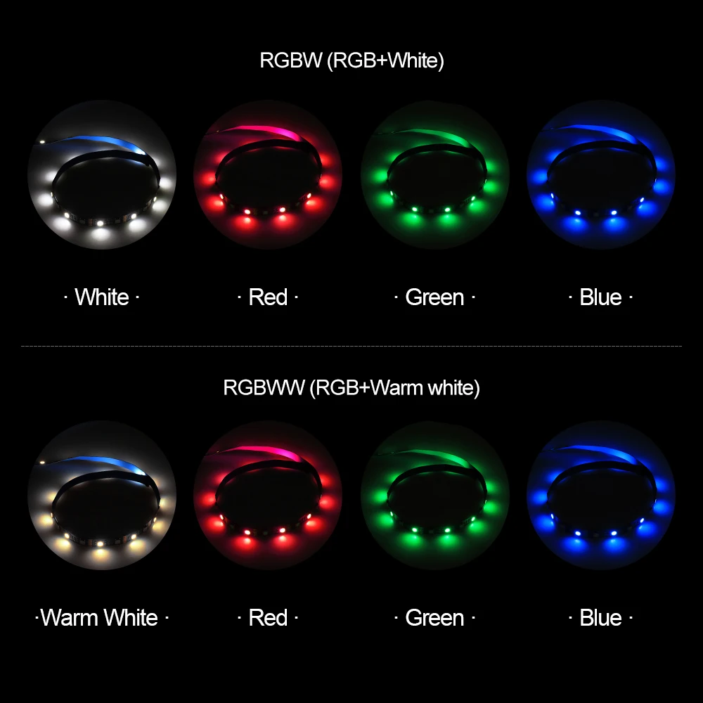 USB Светодиодная лента RGBW RGBWW 5050 SMD гибкая светодиодная лента для HD ТВ фоновое освещение подсветка ТВ 50 см 1 м 2 м 3 м 4 м