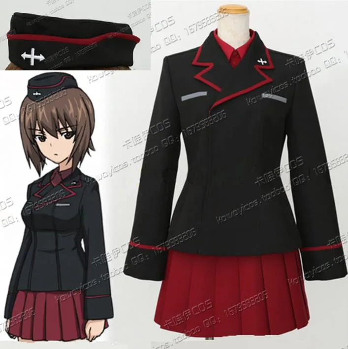 Карнавальный костюм для девочек und Panzer Maho Nishizumi|costume white|cosplay costumes kidscostume dog |