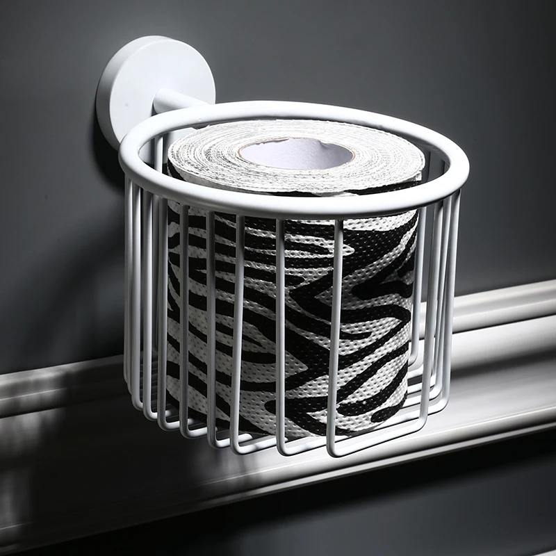 Набор аксессуаров для ванной из нержавеющей стали складные белые аксессуары