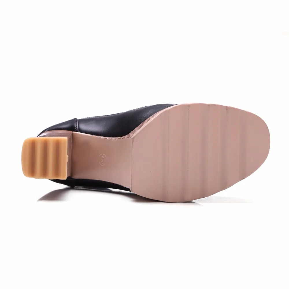 Женская обувь на высоком каблуке 11 см Размеры 33 40 42|size 33|slip on bootsslip shoes women |
