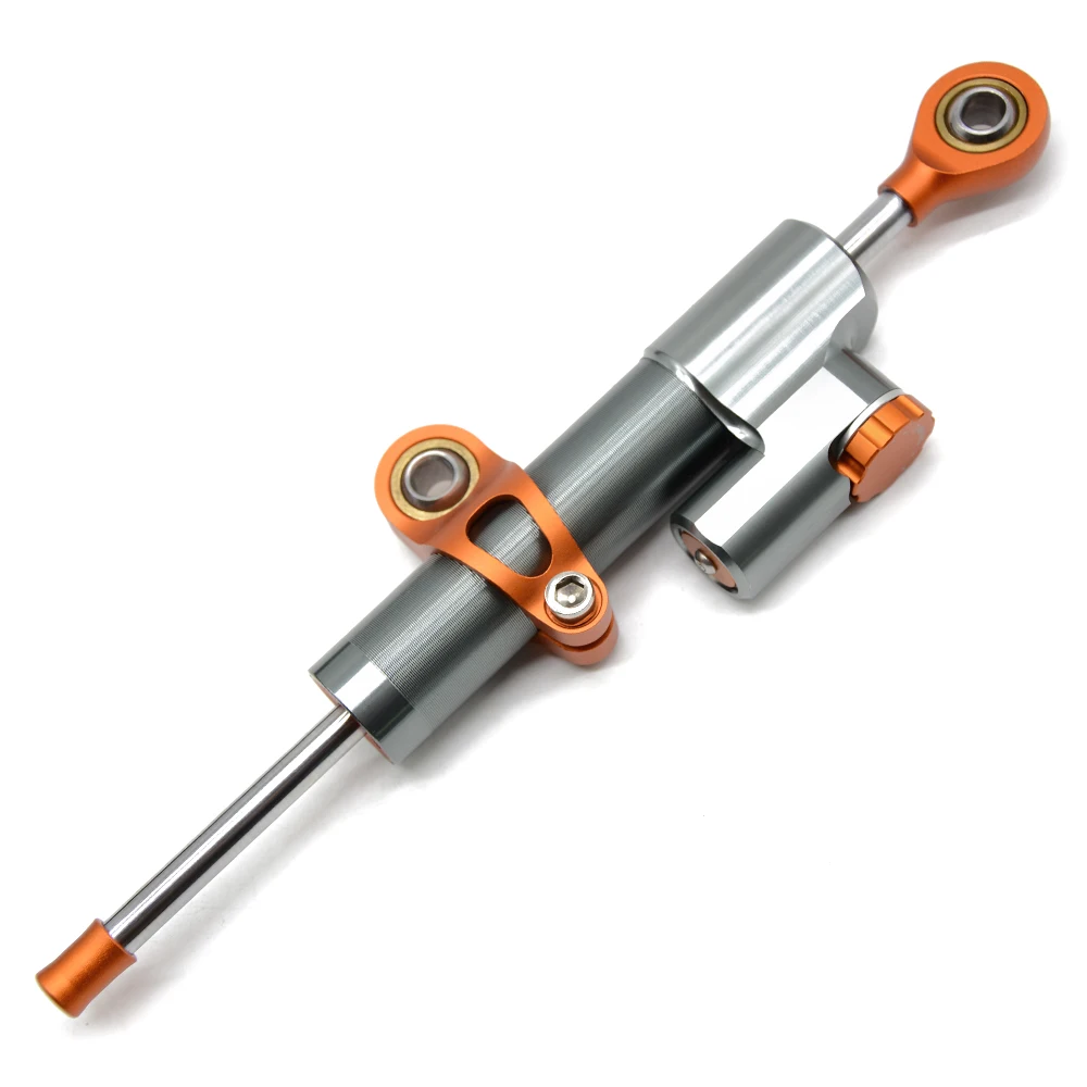 orange gray with box Аксессуары для мотоциклов демпфер стабилизатор амортизатор рулевого механизма ударопрочный для bajaj pulsar 200ns 200 NS/200 RS/200 AS все годы - Цвет: orange gray with box