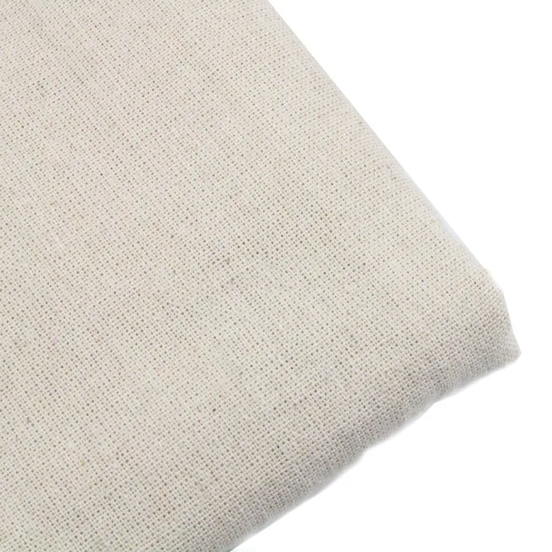Lucia crafts 1 шт./лот 135*45 см/155 см* 50 см Ткань, натуральный цвет хлопок льняная ткань DIY Одежда ручной работы материалы CH0904