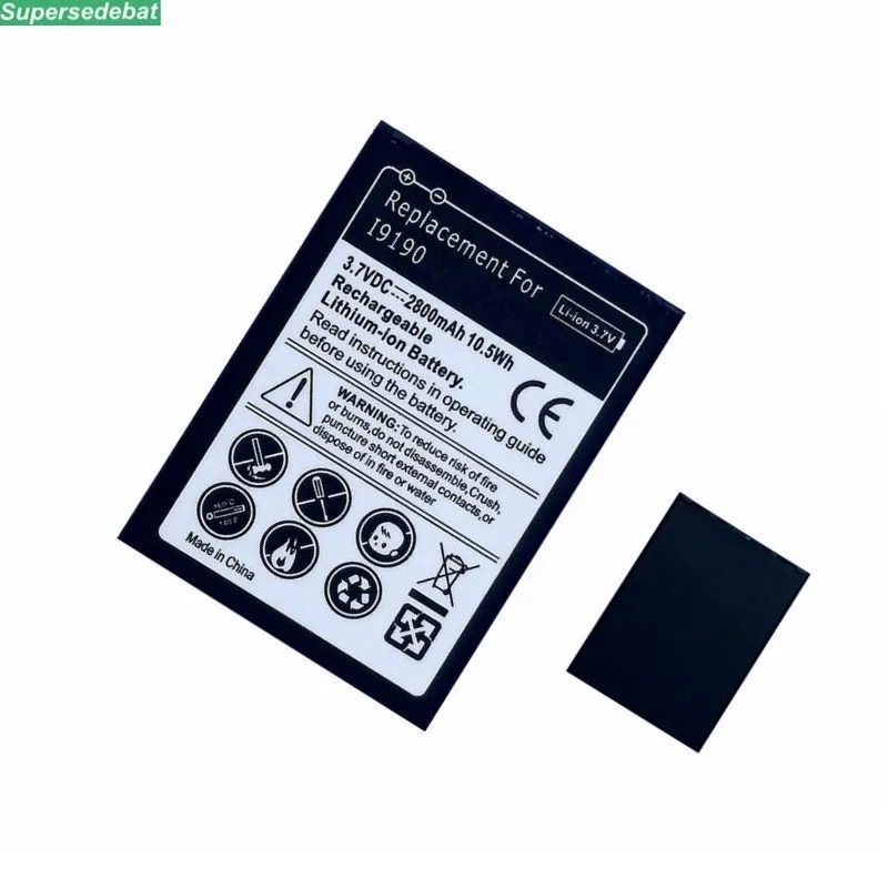B500AE B500BE батарея для Samsung Galaxy S4 mini SIV i9190 i9195 I9192 i9198 Сменный аккумулятор