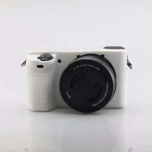 Красивый чехол для камеры Sony A6500 Мягкий Силиконовый Чехол резиновый защитный