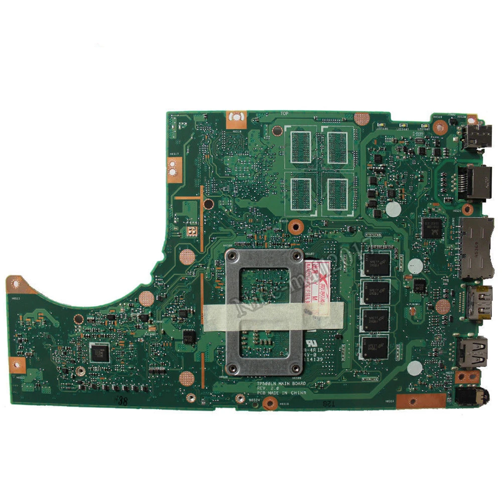 TP500LA материнская плата 4 Гб RAM I5 CPU для For Asus TP500L TP500LN ноутбука Материнская Тест 100% ОК