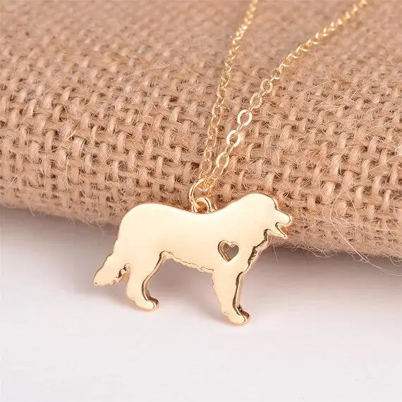 Оптовая продажа Уникальный ручной работы Бернская горная собака ожерелье