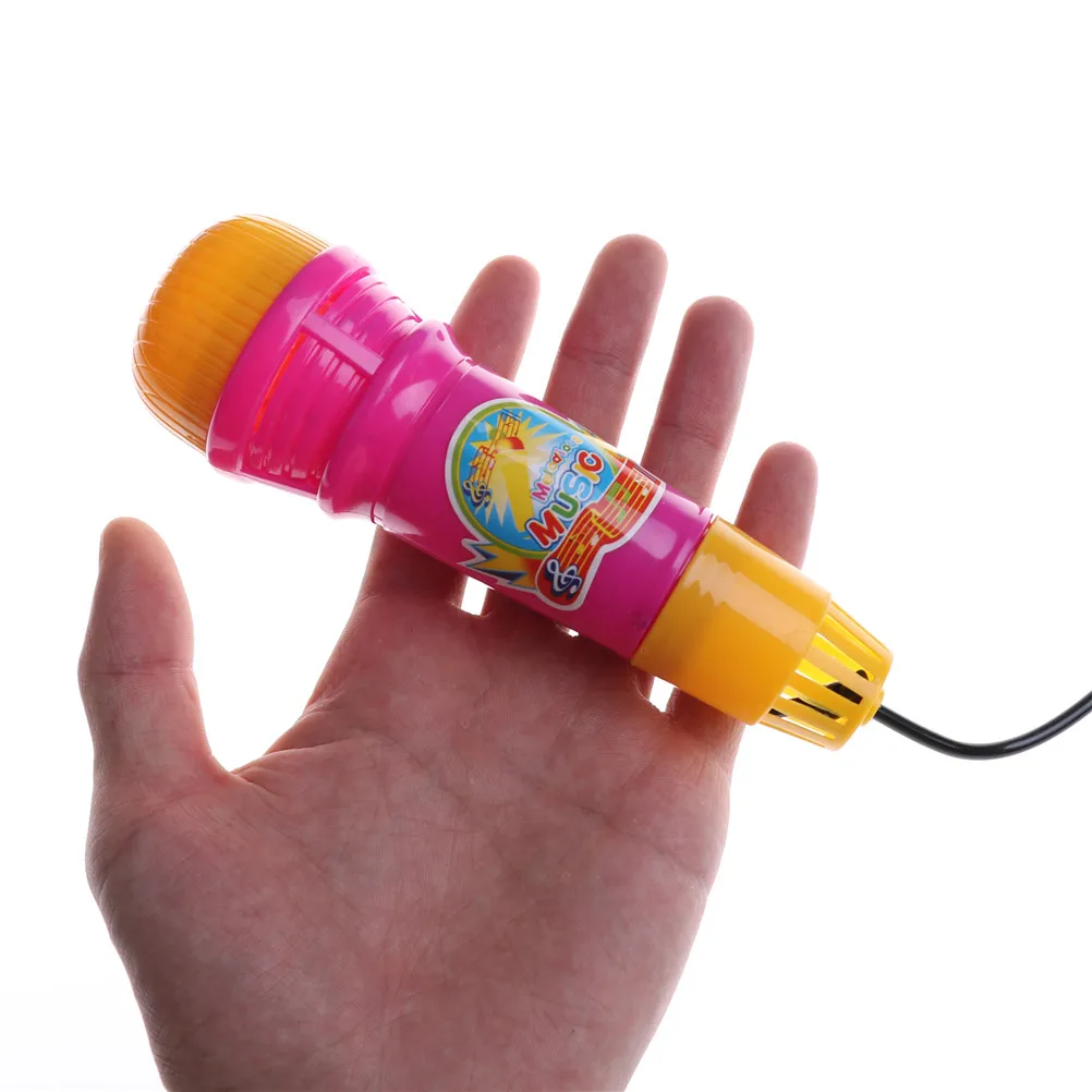 1 шт. детский микрофон Changer игрушечный обучающая игрушка без батареи Размер: