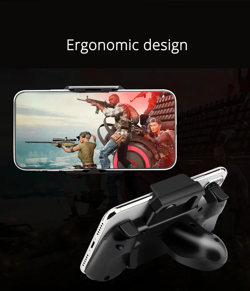 Беспроводной Bluetooth PUBG конроликовый геймпад игровой джойстик поддержка 4/6 пальцев