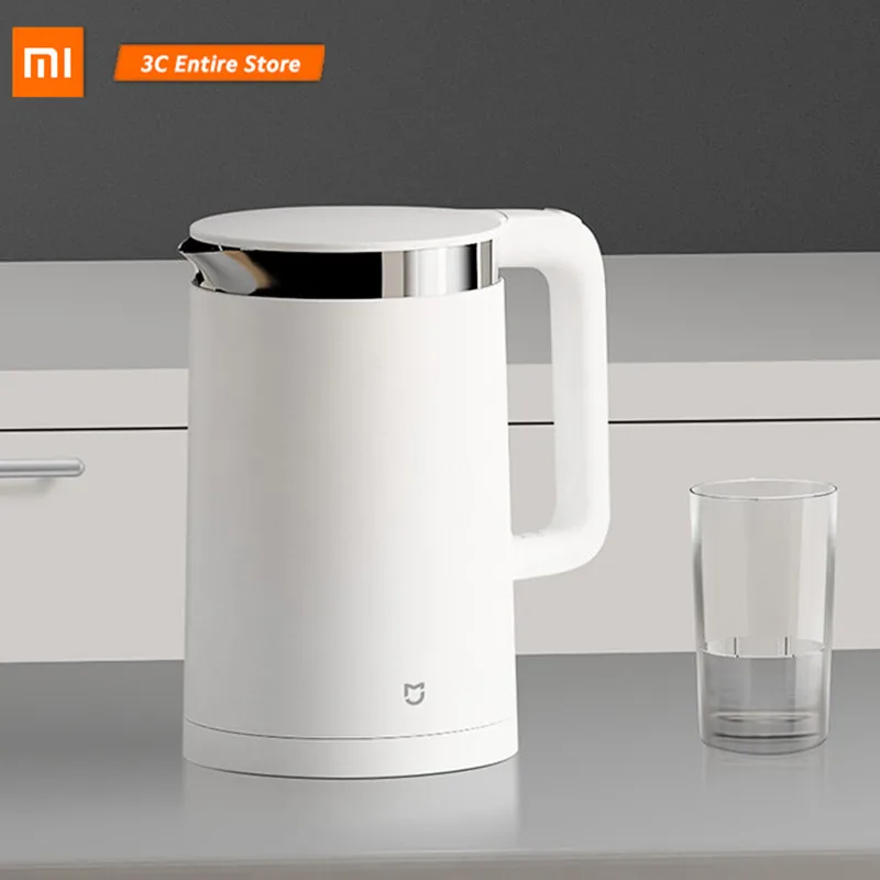 Оригинальный xiaomi MIJIA Электрический чайник умный постоянный контроль температуры