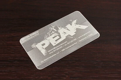 Metallic Color, metal business cards , 100pcs a lot  Deluxe Metal Business Card Vip Cards,Double-side  NO.3036