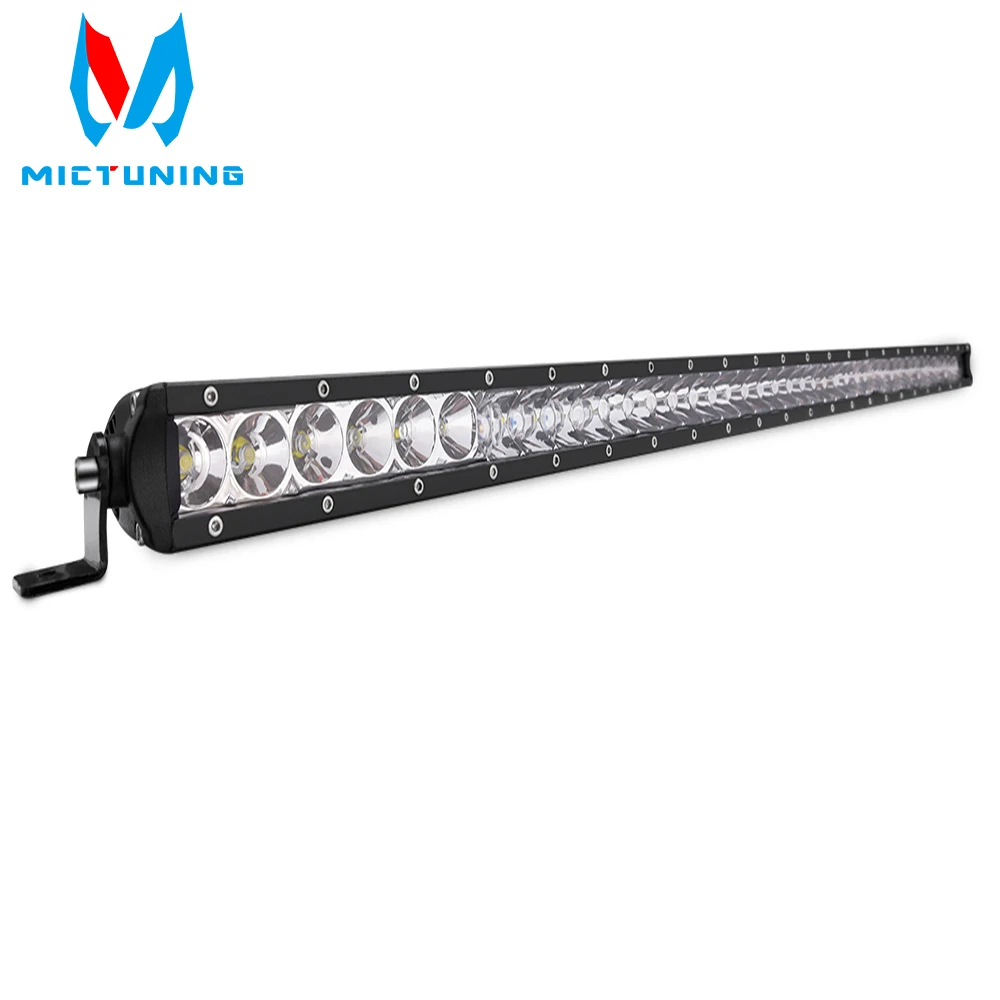 MICTUNING 51 дюймов 250 Вт Однорядный светодиодный рабочий светильник, комбинированные лучевые лампы для джипа, мотоцикла, внедорожника, грузовика, квадроцикла, внедорожника 4X4 4WD