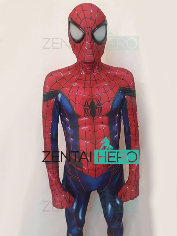 Бесплатная доставка 3D принты MCU косплей костюмы Человека паука Spidey Костюмы