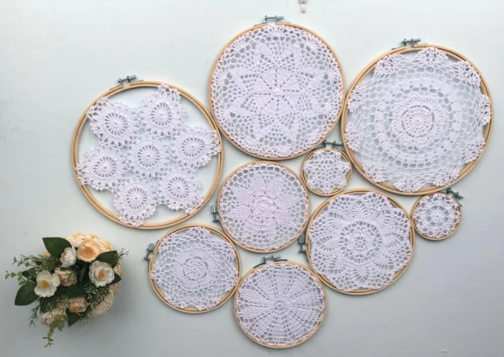 1 комплект DIY гобелен настенный кружевной Ловец снов набор свадебные фоновые декорации мексиканские вечерние украшения Бохо настенный