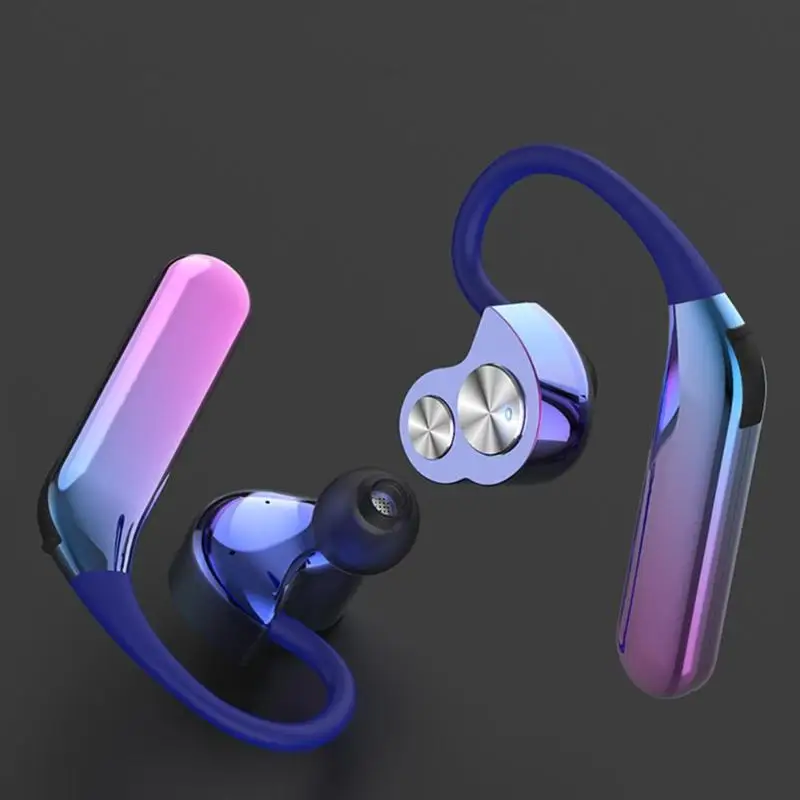 X6 TWS Bluetooth наушники с двойной подвижной катушкой IPX7 водонепроницаемый Заушник с микрофоном Стерео Auricula для xiaomi/Apple/Android Earpods
