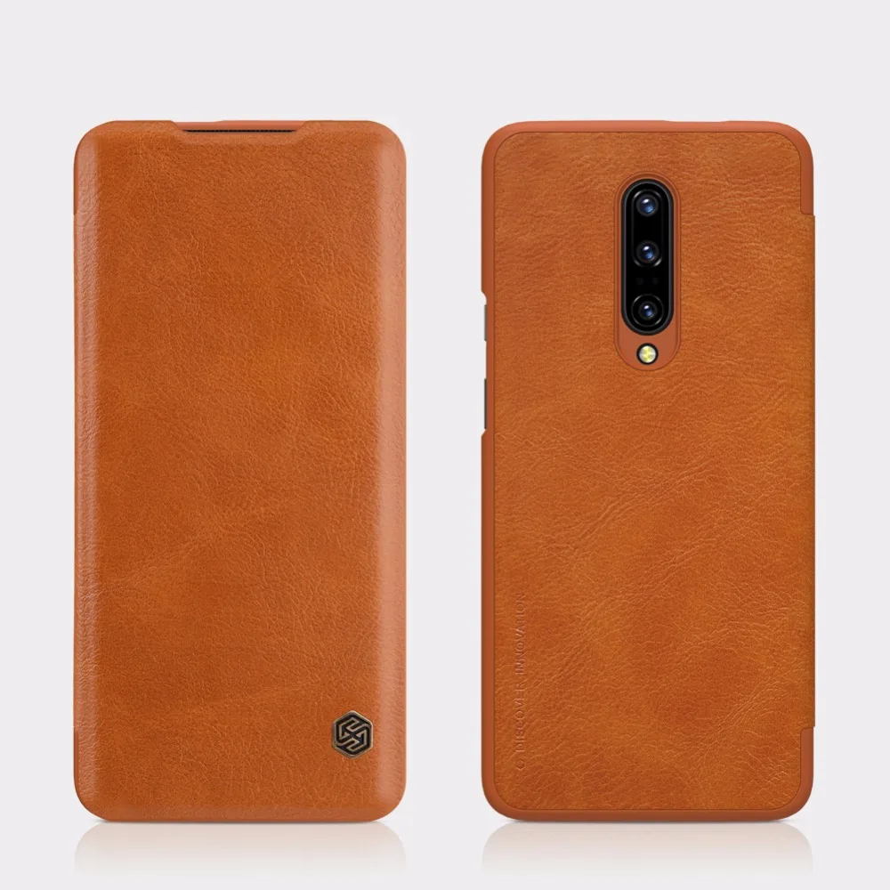 Чехол для Oneplus 7 One plus 7 Pro, чехол Nillkin QIN, кожаный чехол, кошелек, откидная крышка для Oneplus 7 One plus 7 pro