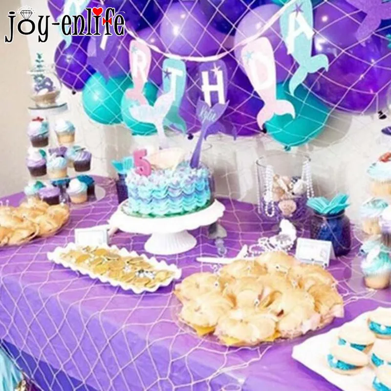 JOY ENLIFE русалка украшения для тематических вечеринок плакат с русалкой шляпы