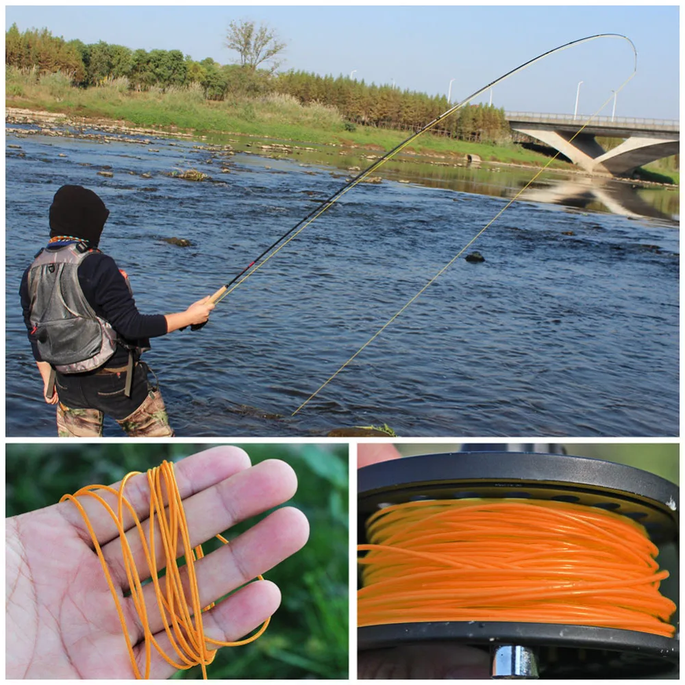 FL. оранжевый форели лосося WF 5F 100 футов нахлыст линий для нахлыстом|fly line|fishing linefly