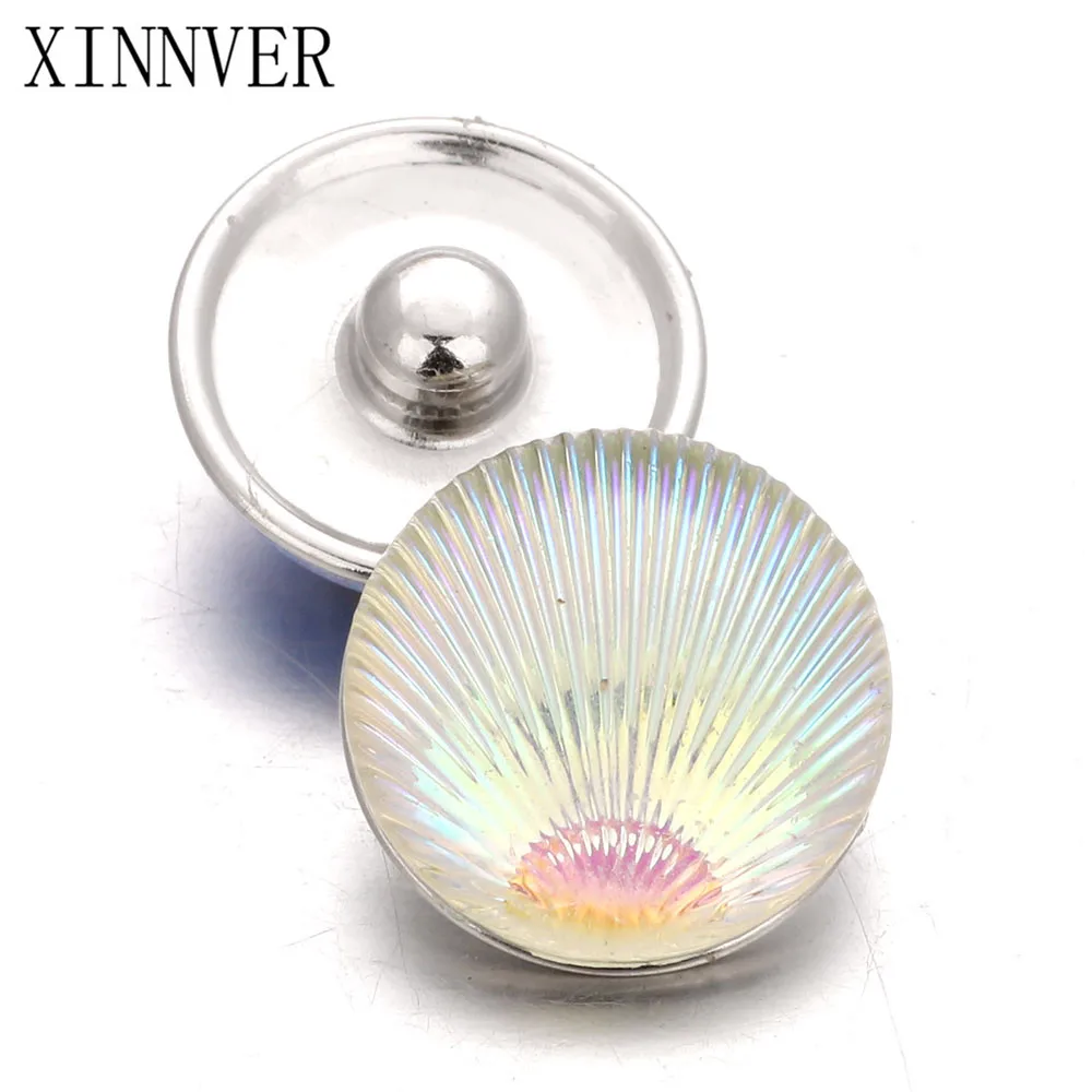 10 шт./лот Случайная Доставка красочные 18 мм Блестящий корпус полимерные кнопки