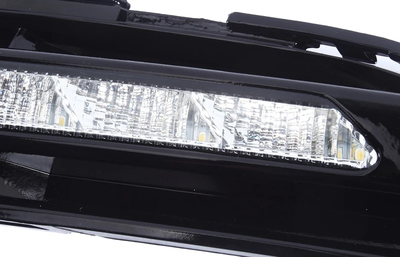 Car Flashing 1Pair DRL For Volkswagen VW Golf 7 2013 2014 2015 2016 Daytime Running Lights Fog head Lamp cover Daylight |
