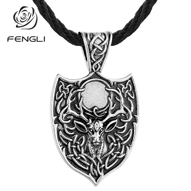 Мужское Ожерелье Амулет FENGLI Viking винтажное ожерелье амулет с подвеской в ретро