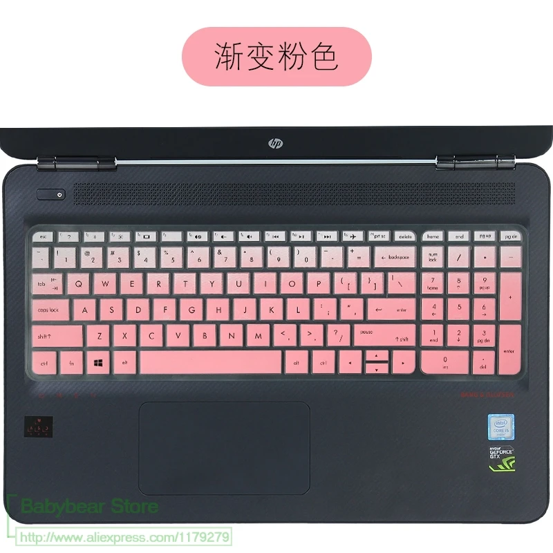 Для hp 250 G5 15," Ноутбук силиконовый ноутбук клавиатура протектор для hp Pavilion ENVY 15 250G5