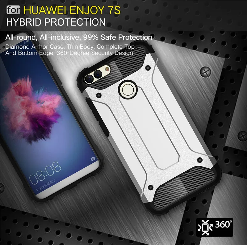 Прочный гибридный защитный чехол для Huawei Honor V30 Nova 6E 3i Mate 30 20 Lite 5i 9x Y6 Pro 2019 - купить