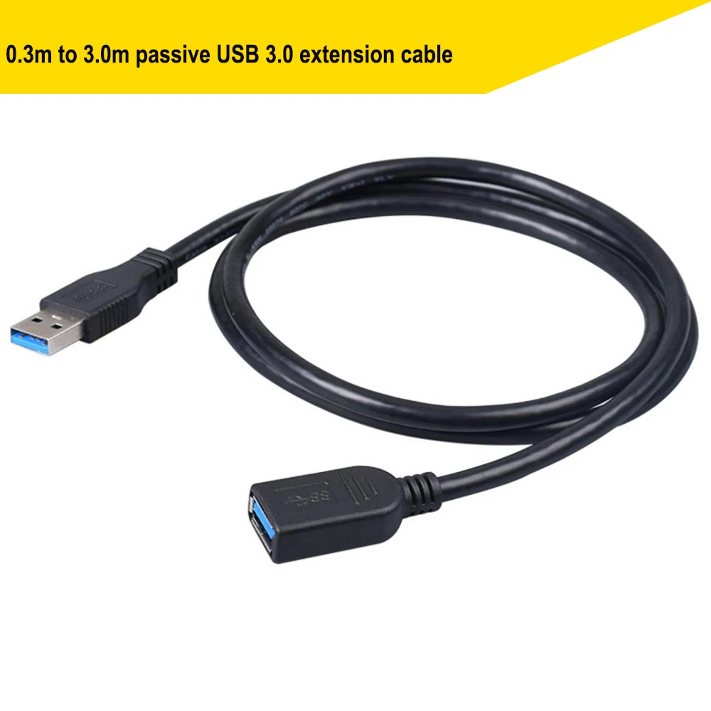 Кабель-удлинитель USB 3,0, 3 м, 5 м, 10 м, 0,3 м, USB 3,0 А, папа-мама для ПК, ноутбука