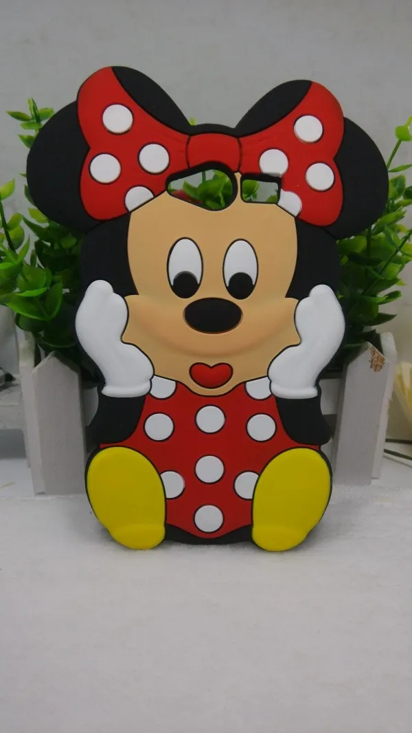 3D Cute Cartoon classical Minnie Soft Silicon Cover Back Rubber Case For ZTE Blade L2 plus L3 (not L2) | Мобильные телефоны и